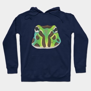 Ornate Horned Frog :: Reptiles and Amphibians Hoodie